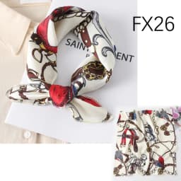 Satin imitation silk scarf women's digital print square scarf 50cm polka dot stripe multi-style neckerchief fashion accessory