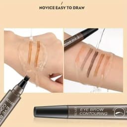 5 Colors Optional Beginner Eyebrow Pencil Long-Lasting Natural Eyebrow Pencil Female Delicate Eyebrow Makeup Student Gift