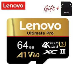Ultra Lenovo Memory Card 512GB SD Cards TF Cards Micro SD Card 128GB 64GB Data Integrity 8K for Drone / Camera / Smartphone