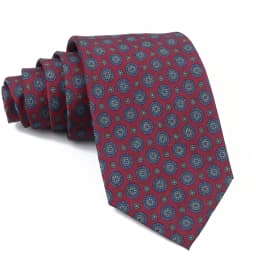 Classic Men's Imitation Silk High Quality Ties Soft Novel Navy Blue Wine Red Paisley Neckties Business Wedding Accessories Gifts