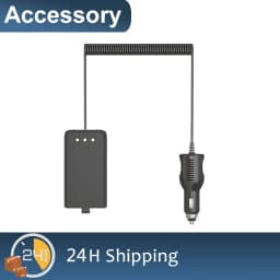 TYT MD-760 Car Cigarette Lighter Baofeng DM-1801 Battery Eliminator DM860 Car Charger 12V-24V for Radioddity GD77 Two Way Radio