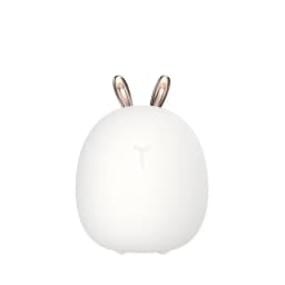 Led Carton Deer Rabbit Silicone Night Light Touch Rechargeable Christmas Atmosphere Lamp Light Children Baby light