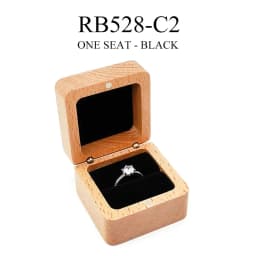 Walnut Wooden Ring Box for Proposal Blank Wood Earring Rings Jewelry Boxs Engagement Ring Box Wedding Ring Box Anniversary Gifts