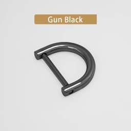 CRAZYSMITH Detachable Open Screw D Ring Buckle Removable Shackle Clasp Bag Straps Modification Hardware Handles Bag Accessories