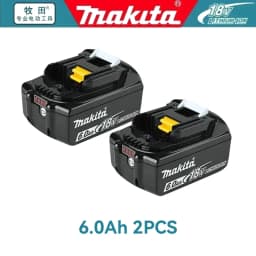 Makita 18V LXT 6.0Ah Lithium Ion Battery For BL1850 BL1860 Cordless Drill Angle Grinder Power Tool With LED Indicator