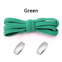 1Pair Elastic Laces Sneakers New Lock Flat Shoelaces Without ties Kids Adult No Tie Shoelace Rubber Bands Shoes Accessories