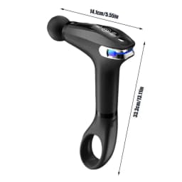 Massagers Handheld Deep Tissue Electric Muscle Massage Guns LED Display Deep Tissue Massage Guns With 4 Massage Heads Tools