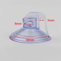 10 Pcs 3.5CM/4.5CM Suction Cup Car Sunshade Car With Vacuum Strong Transparent Glass Suction