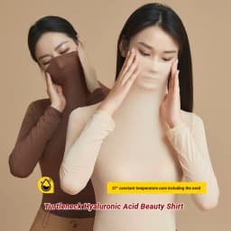 Women Autumn Winter Ultra-thin Close-fitting Base Layer Top Solid Color Elastic Long Sleeve Beauty Skin Clothes Warm Base Shirt