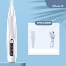 Waterproof Pet Paw Trimmer with LED Light & Display, 18mm Wide Blade Dog Grooming Clipper