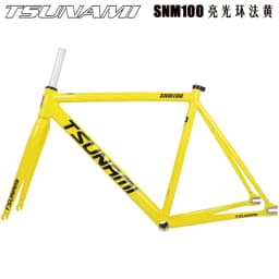 TSUNAMI SNM100 Bicycle Frame Fixed Gear Carrier Kit 49cm 52cm 55cm 58cm Aluminum Racetrack Frame Multi-Color Options