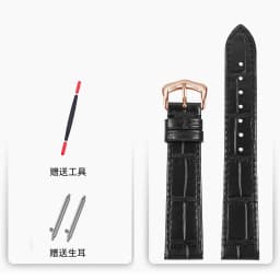 15mm 17mm 18mm 20mm Quick Release Genuine Cowhide Leather Watch Strap For Cartier Santos Dumont Tank London series Unisex