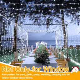 Fairy LED Curtain Lights USB Remote Waterproof 300 LED for Bedroom Xmas Wedding Party Patio Garden Indoor Outdoor Decor