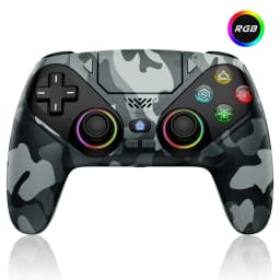 RGB Light Wireless Controller For PS5/PlayStation 5/Pro/Slim/PC Hall Effect Gamepad W/Marco/Turbo NO Drift Game Control Joystick