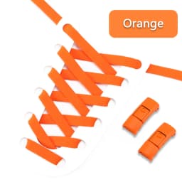 1 Pair No Tie Shoe Laces Press Lock Shoelaces Without Ties Elastic Laces Without Ties Sneaker Kids Adult Flat Shoelace for Shoes