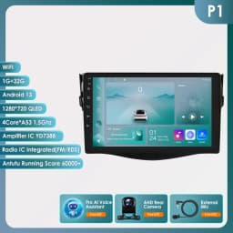 9"7862 Android Auto Car radio GPS Stereo for Toyota RAV4 Rav 4 2006-2012 multimedia player 4G 8Core Autoradio Carplay HeadUnit