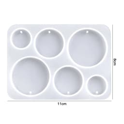 Earring Pendant Silicone Mold Epoxy Resin Mixed Style Jewelry Making Casting Molds DIY Charms Pendant Mould Creative Craft DIY
