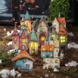 Journal GO 15pcs Weird House Collage Junk Journal Decor Stickers Unique Cottage Vintage Sticker for Journal Scrapbooking Card