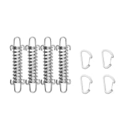 Tent Wind Rope Spring Buckle, Shelter Sunshade Trap Cloth Fixed Elastic Hook, High Strength Drawstring Buckle For Canopy Tent