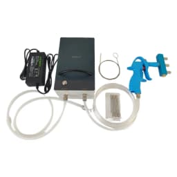 Electric Meat Saline Syringe Pump High Pressure Bacon Pump Gun Electric Injector Meat Processor with 316 Stainless Steel Needle