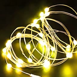 5m~1m LED Copper Wire Fairy Lights Battery Powered LED String Lights Party Wedding Indoor Christmas Decoration Garland Lights