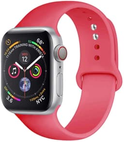 Strap For Apple Watch band 45mm 44mm 41mm 42mm 40mm 49mm 38mm Silicone correa bracelet iWatch series 9 8 5 4 3 8 6 SE 7 Ultra