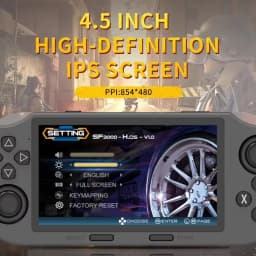 SF3000 Retro Handheld Video Game Console 4.5 Inch IPS Screen 3000mAh Portable Linux System Pocket Player Games SF3500
