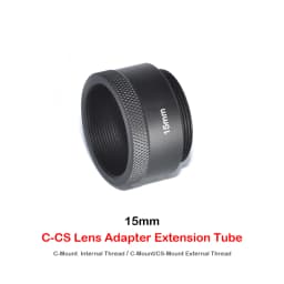 C-CS MOUNT Extension Tube Adapter 5 10 15 20 25 40mm C-Mount Adaptor Spacer Ring For CCTV Lens and Industrial Camera Lens