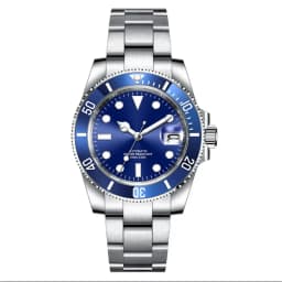 DIY Custom Automatic Watch Logo For Man High Quality NH35 Diving Mechanical Watches Sapphire Waterproof Ceramic Bezel 120 Click