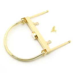 K695 Gold Handle lifting lug Screw Purse frame 12cm 18cm DIY Kiss lock bag accessories