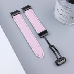 No Gaps Leather Strap for Samsuang Galaxy Watch 6 5 4 40MM 44mm Magnetic Buckle Band Galaxy Watch 6 4 classic 43 47mm 42 46MM