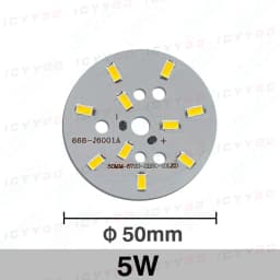 1PCS LED SMD 5730 3W 5W 7W 9W 12W 15W 18W Lamp Panel PCB High Brightness Lamp Board Suitable For DIY Light Source Modificatio