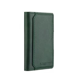 Business Magnetic Card Solt Case for Magsafe Functions Phone Case Card Holder Wallet Luxury PU Leather Men Slim Purses Pocket