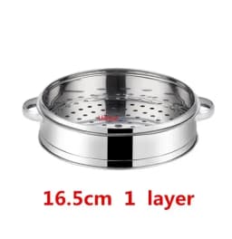 Stainless Steel Steamer fish steamed stuffed bun Rack Kitchen Tools Multilayered Insert With Holder instant pot steamer basket