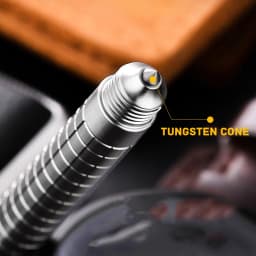 Necklace Pendant Mini Titanium Portable Signature Pen EDC Portable Keychain Pen Travel Metal Ballpoint Pen Break Windows Tool