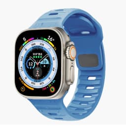 Strap For Apple Watch Band 49mm 44mm 45mm 41mm 40mm 42mm 38mm Soft Silicone Sport Bracelet iwatch Serise 8 7 SE 6 5 9 Ultra 49mm
