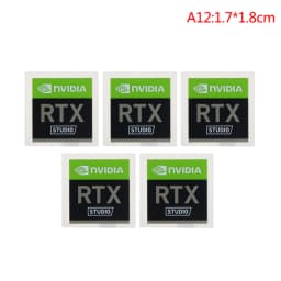 5pcs/lot NVIDIA GTX GEFORCE Sticker Label decal For LAPTOP Desktop computer