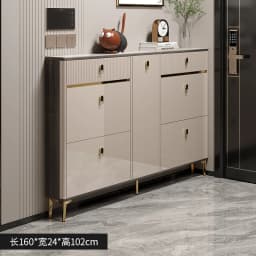 Beutiful Waterproof Shoe Cabinet Stool Design Hotel Organizer Shoe Rack Narrow Space Saving Armoire Chaussures Home Furniture