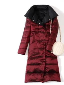Two-Sided 2025 Autumn Winter Women Warm Down Coat Light Thin White Duck Down Jacket Ladies Long Oversize Puffer Parkas Outwears