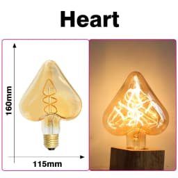 Retro Vintage E27 LED Filament Light Bulb 220V 3W ST64 A60 G80 G95 G125 T185 Edison LED Lamp For Home Glass Decor Spiral Diode