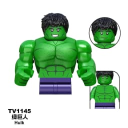 Blind Box Mini Building Blocks TV6204 Figures Big Goblin Spiderman Iron Man Venom Captain Hawk Deadpool Armor Christmas Gift Toy