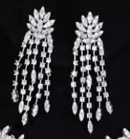 GODKI 2026 Luxury Trendy Link Chain Long Drop Earrings Cubic Zircon Earrings For Women Drop Earrings Brincos Fashion Jewelry