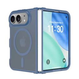 Slim Matte Translucent For Magsafe Case For iPhone Duo duo DUO Fold Wireless Charging Shockproof Back Front PC Hard Cover