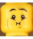 *Minifigs Male printed Head*20pcs DIY enlighten block brick part No. Compatible With Other Assembles Particles