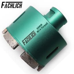 FACHICH 1pc M14 Dia20/25/35/40/45/50/68/75mm Welded Drill Core Bits Wet Drilling Marble Tile Ceramic Crowns Masonry Hole Saw