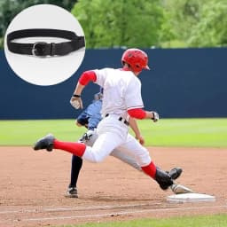 Adjustable Sports Belt Adjustable Youth Baseball Belt Socks Set Elastic Band Softball Waistband Vibrant Color Unisex for Boys