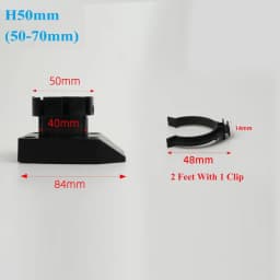 12Pcs Heavy Plastic Kitchen Cabinet Levelers With Toekick Clips