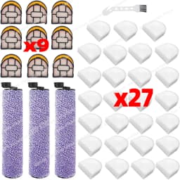 Compatible For Shark WDB1F2 WD201 WD201C WD100 For HydroVac XL 3-in-1 Vacuum Cleaner Accessories Roller Brush Filter Parts