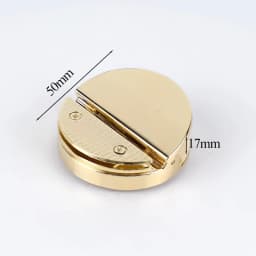 1Pc Gold Metal Clasp Turn Lock Twist Locks Bag Decoration Buckles Handbag Purse Closure Clasps DIY Hardware Replace Accessories