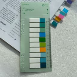 200/800/1600PCS index color small size self-adhesive label stickers ins style student name sticker office furniture note sticker